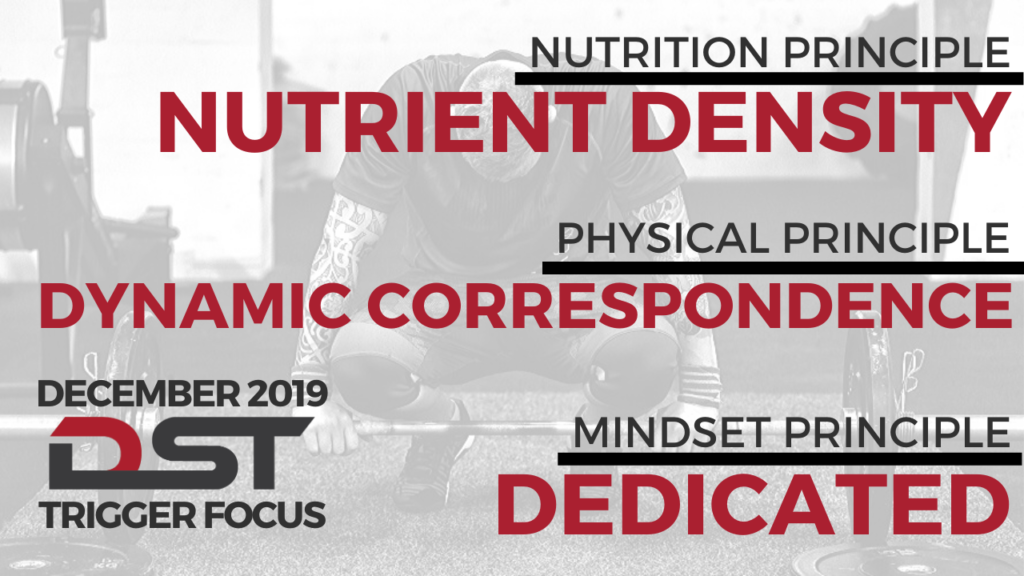 nutrient density, dynamic correspondence, dedicated